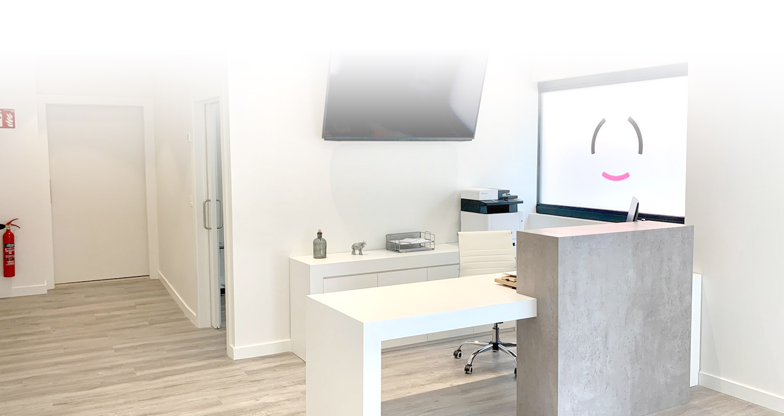 Recepción Centro Diagnóstivo Foronda