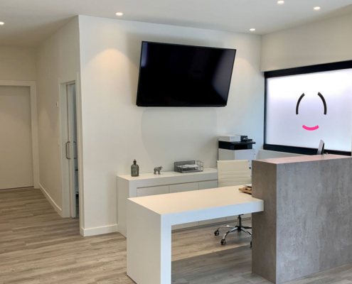 Recepción Centro Diagnóstico Foronda